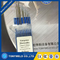 wc20 tungsten electrode in welding rods 2.0*150mmTungsten electrodes for Low current DC welding
